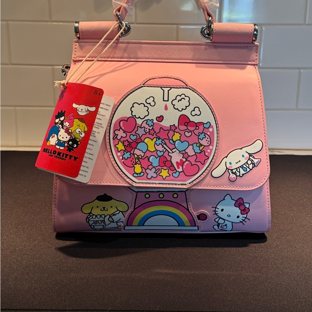 Hello Kitty Pink Hard Tag Handbag!